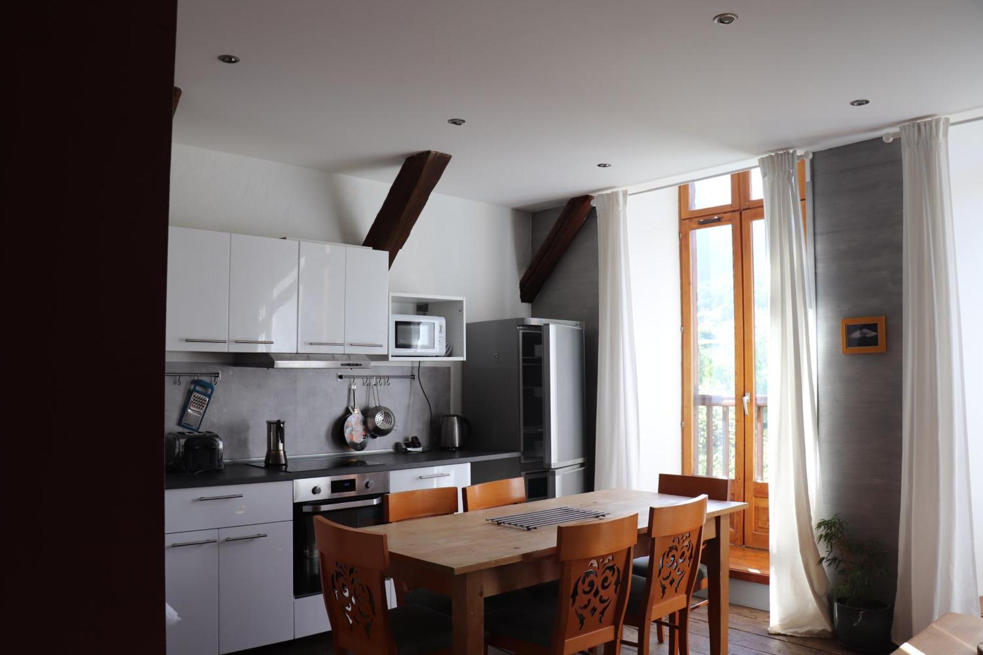 Appartement Dans Une Maison De Pays Briançon Exteriér fotografie
